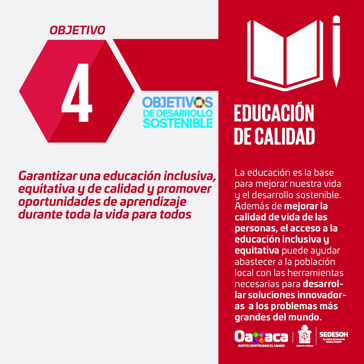 objetivo 4 de desarrollo sostenible