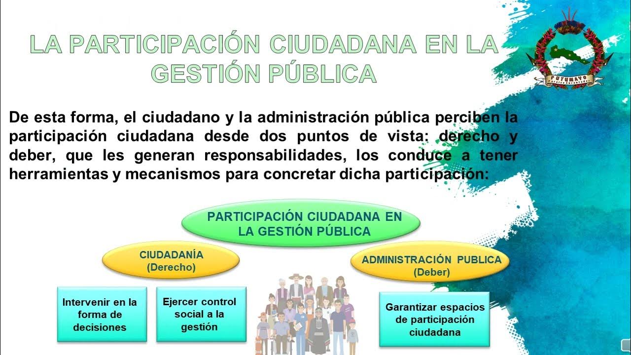 participación ciudadana en la administración pública